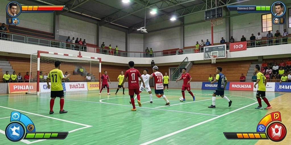 Tangkapan layar memperlihatkan fitur sosial yang interaktif di FUNPARI.