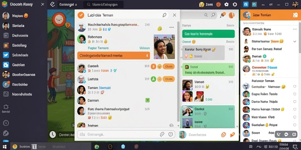 Layar permainan yang penuh aksi dan tantangan seru.