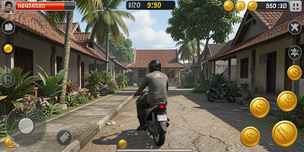 Level yang menantang dan beragam.